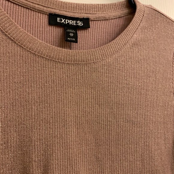 Long-Sleeve Light Pink Express shirt - Picture 1 of 5